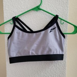 Flag Nor Fail Light Grey Sports Bra